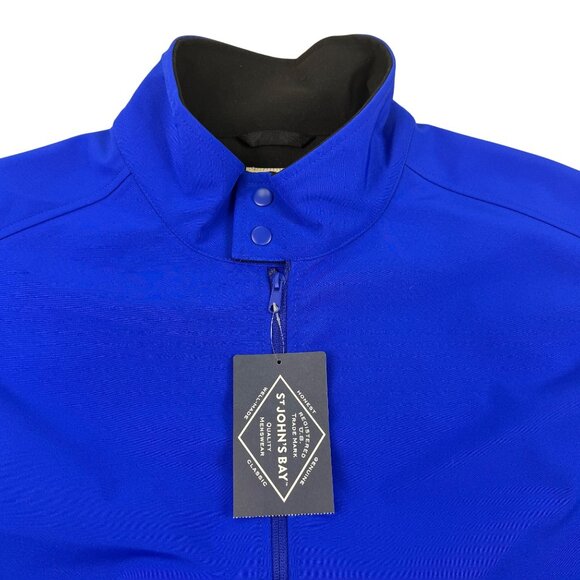 St.John’s Bay Mens Blue Zip-Up Vest Lightweight Outerwear Size XXL - New - Picture 5 of 12
